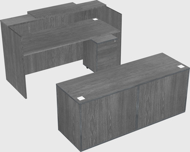 Modular reception desk