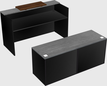 Modular reception desk