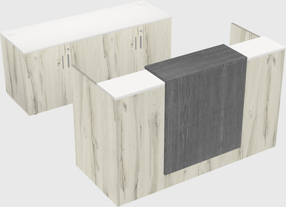Modular reception desk