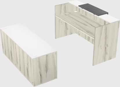 Modular reception desk