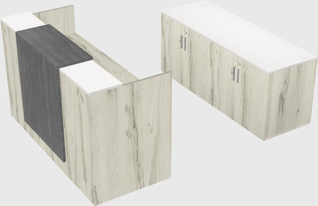 Modular reception desk