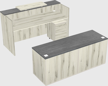 Modular reception desk
