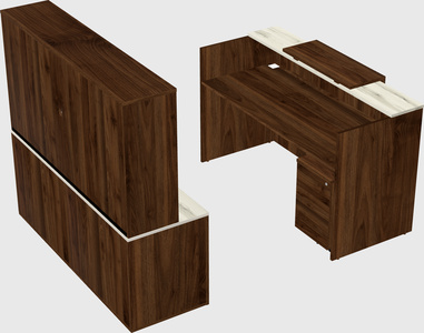 Modular reception desk