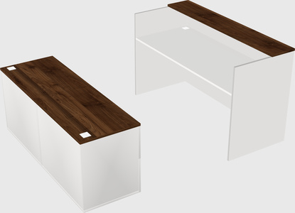 Modular reception desk