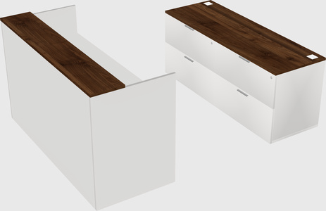 Modular reception desk