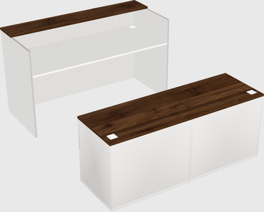 Modular reception desk