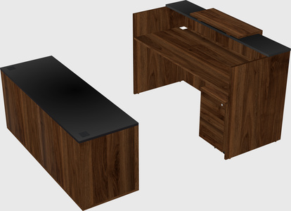 Modular reception desk