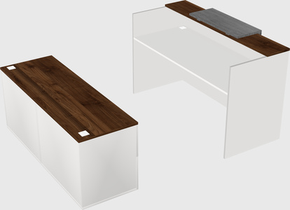 Modular reception desk