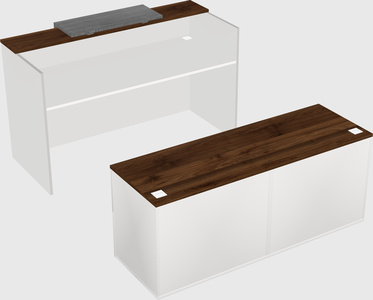 Modular reception desk