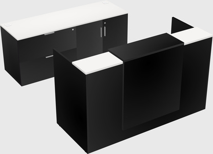 Modular reception desk