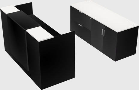 Modular reception desk