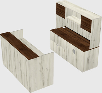Modular reception desk
