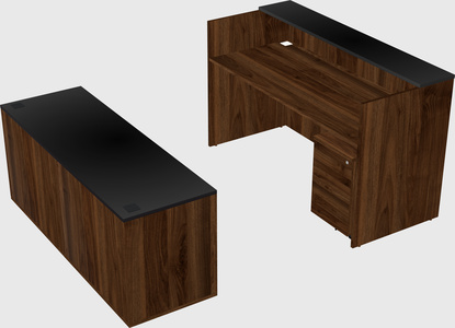 Modular reception desk