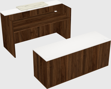 Modular reception desk