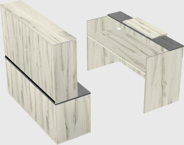 Modular reception desk