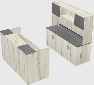 Modular reception desk