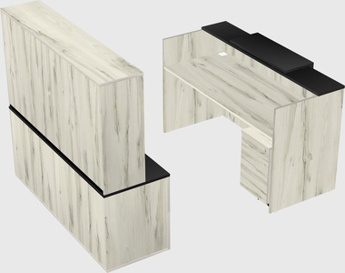 Modular reception desk