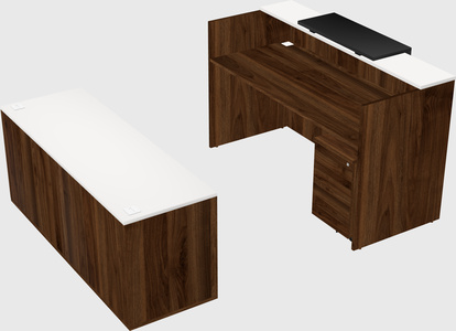 Modular reception desk