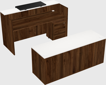 Modular reception desk
