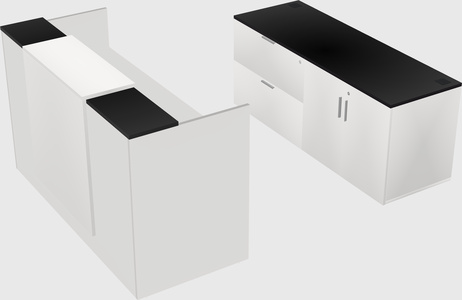 Modular reception desk