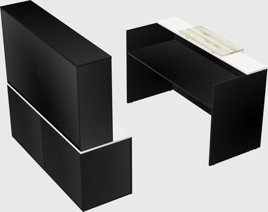 Modular reception desk