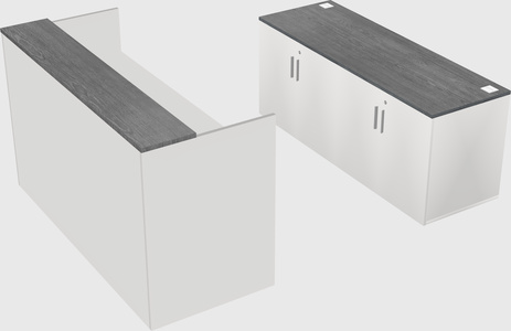 Modular reception desk