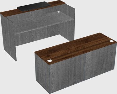 Modular reception desk
