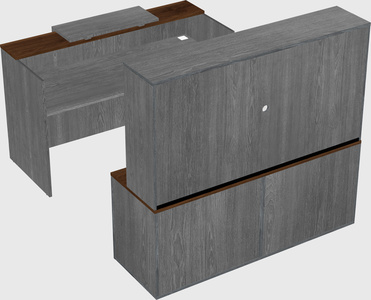 Modular reception desk