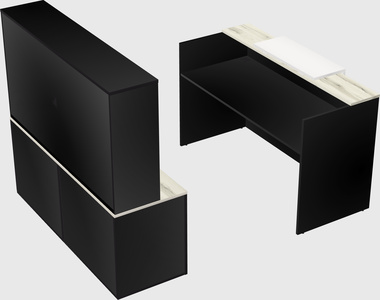 Modular reception desk