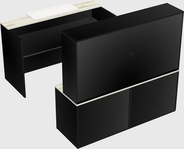 Modular reception desk