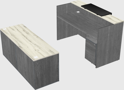 Modular reception desk
