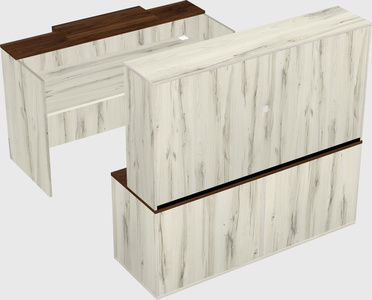Modular reception desk