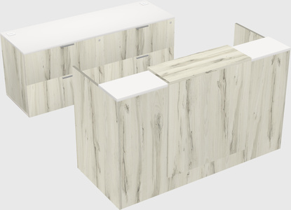 Modular reception desk