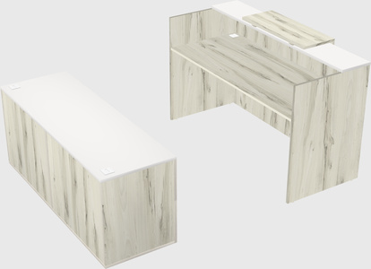 Modular reception desk