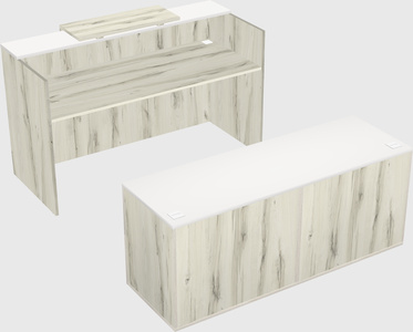 Modular reception desk