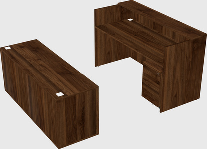 Modular reception desk