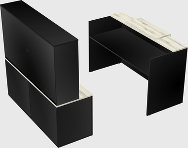 Modular reception desk