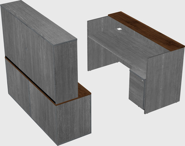 Modular reception desk