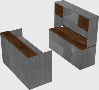 Modular reception desk