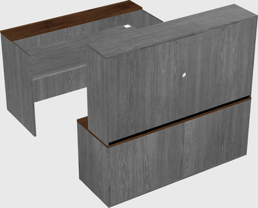 Modular reception desk