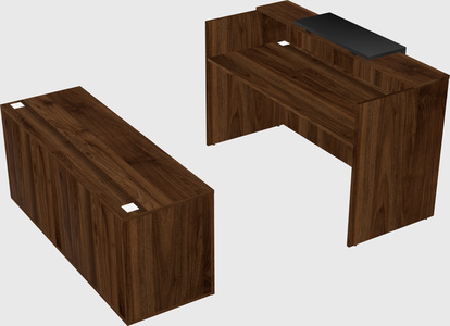 Modular reception desk
