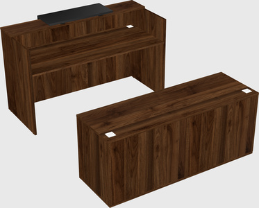 Modular reception desk