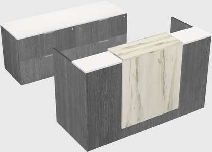 Modular reception desk