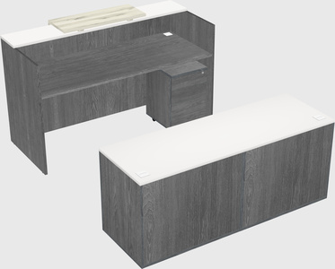 Modular reception desk