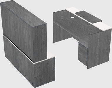 Modular reception desk