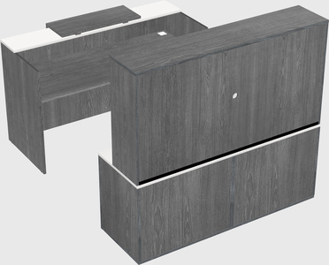 Modular reception desk