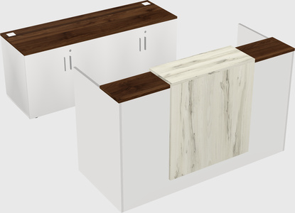 Modular reception desk