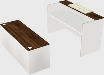 Modular reception desk