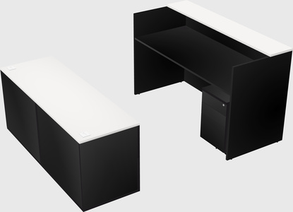 Modular reception desk