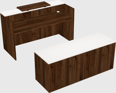 Modular reception desk
